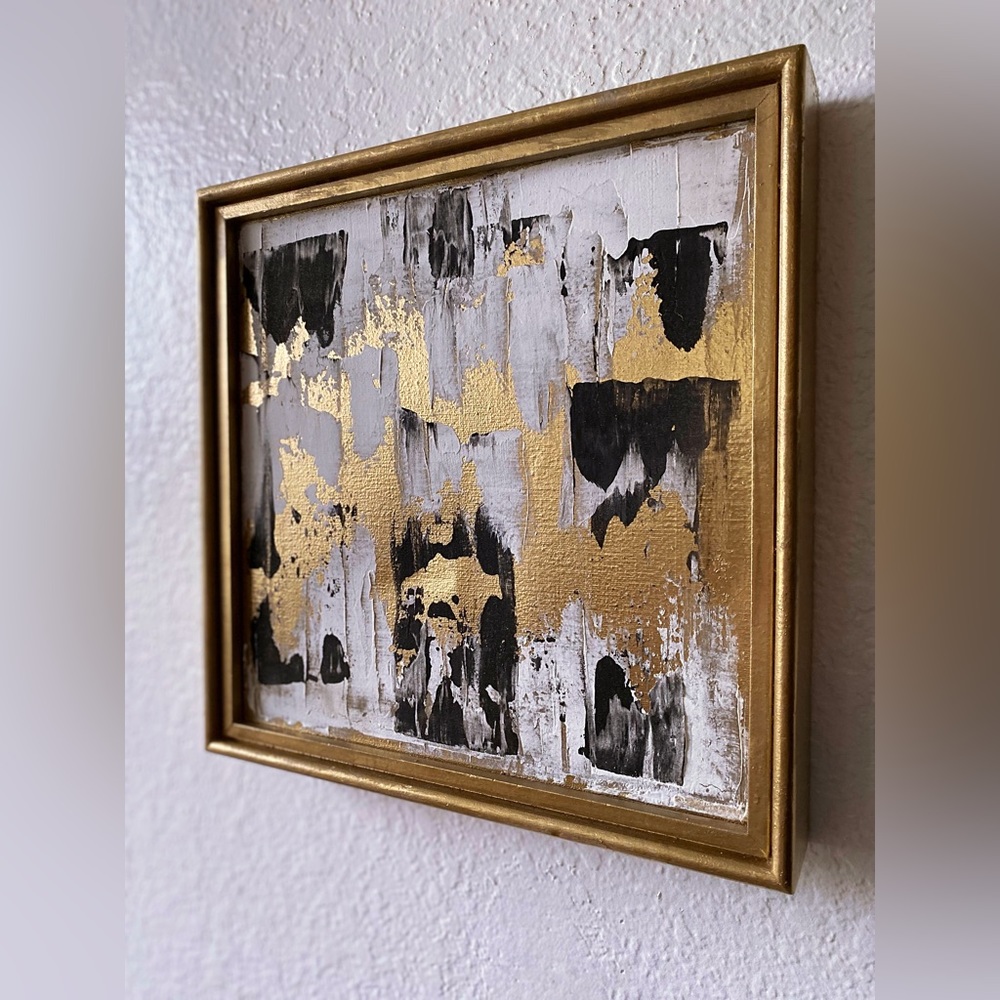 Small plaster art on Canvas